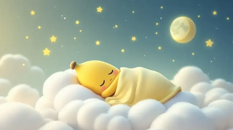香蕉入睡助眠白噪音 - 妖精视频