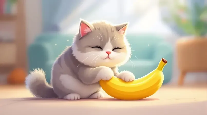 猫主子与香蕉的日常 - 妖精视频